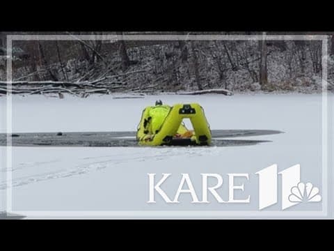 Newly released video shows Woodbury lake ice rescue