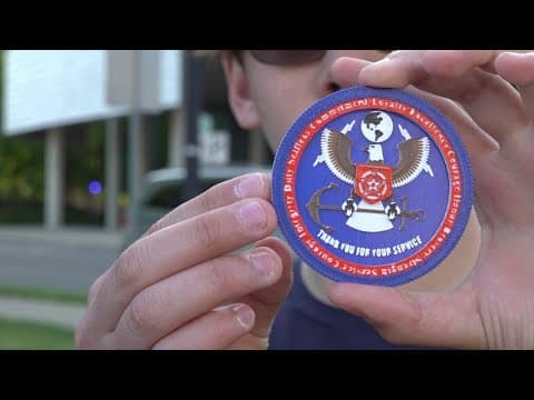 Ohio teen wins national recognition for veteran pin challenge