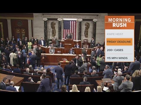 US House passes temporary spending bill, sending it to Senators