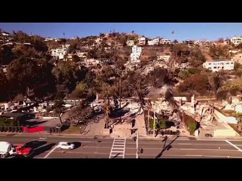 California wildfire update: Crews working to rebuild