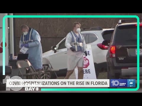 COVID hospitalizations on the rise in Florida but still considered 'low'