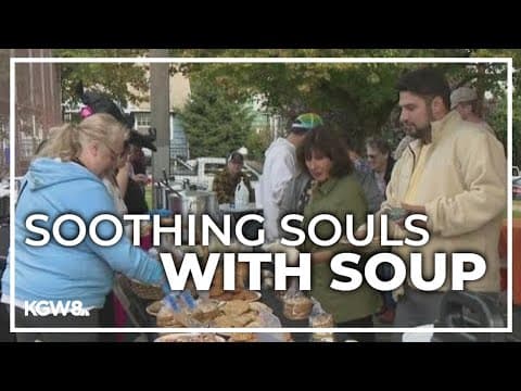 Community Kettle serves up soup in Portland park