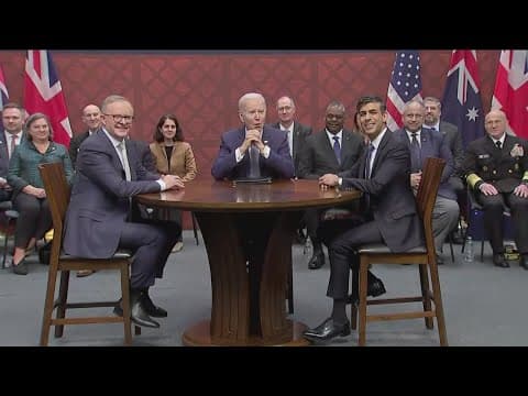 President Biden, U.K., Australia PMs in San Diego | What's AUKUS?