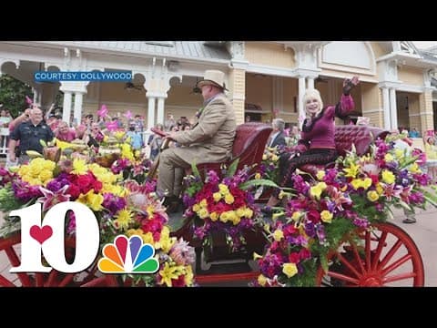 Dollywood gives new life to parade flowers