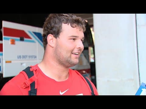 Luke Montgomery postgame interview | Ohio State vs. Illinois