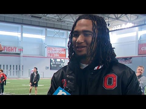 CJ Stroud discusses first season in NFL, thoughts on current Ohio State QBs