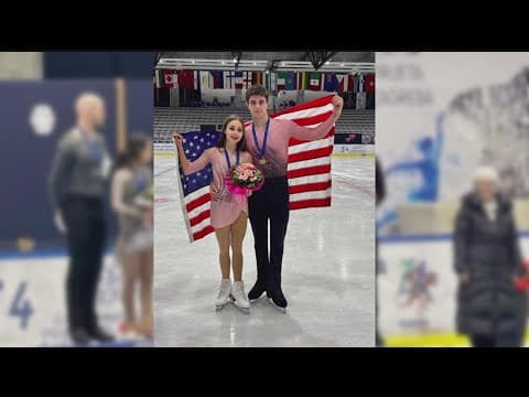 Two Minnesotans win gold at international figure skating competition