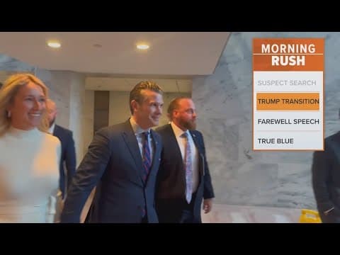 Confirmation process continues for Trump's cabinet picks