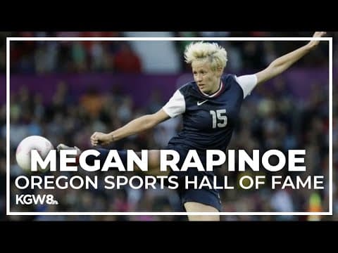 Megan Rapinoe inducted into Oregon Sports Hall of Fame