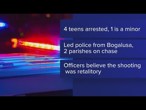 Three youths shot in Bogalusa, teens arrested for suspected retaliation