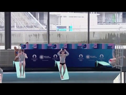 Olympic diver goes viral