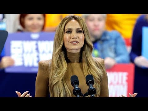 Jennifer Lopez full speech at Kamala Harris rally in Las Vegas