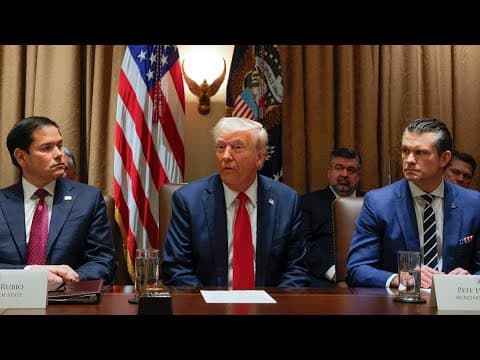 Donald Trump first Cabinet meeting (FULL VIDEO)