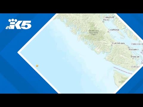 5.7-magnitude earthquake hits off Vancouver Island amid series of shocks