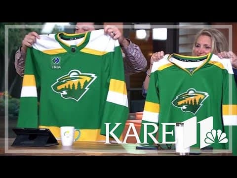 Check out the new '78s' jerseys from the Minnesota Wild