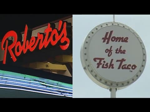 Rubio's 1987 and Roberto's 1992 San Diego Mexican Restaurants