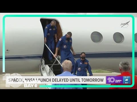 SpaceX, NASA launch delayed until tomorrow