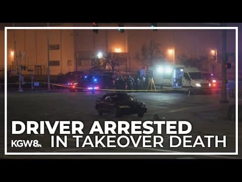 Arrest in deadly Portland street takeover crash that killed teen over weekend