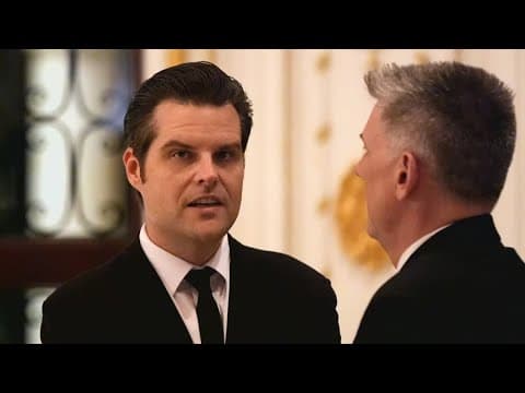 Matt Gaetz withdraws as President-elect Donald Trump's pick for attorney general