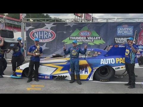 Ron Capps finally gets his first NHRA Funny Car drag racing win of 2023