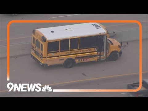 Hit-and-run reported involving Cherry Creek School District bus