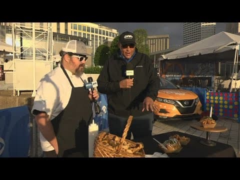 Chef Kevin Belton highlights the wonderful French Quarter Festival food