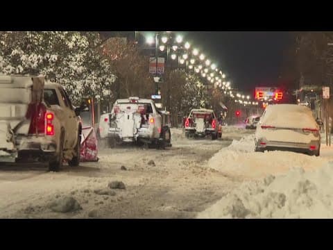 Crews clearing roads in New Orleans