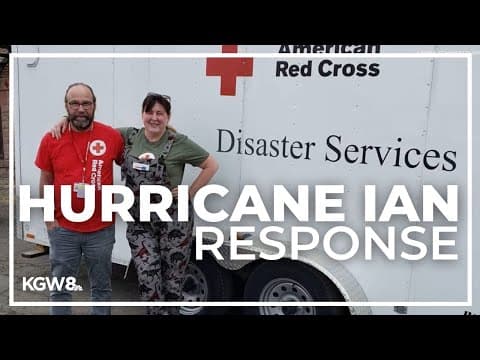Red Cross Cascades volunteers head to Florida to help as Hurricane Ian makes landfall