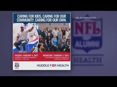 NFL Alumni Health shares wellness program with the community during Super Bowl week