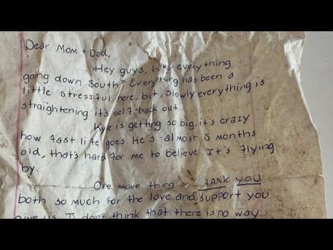 Family returns priceless item to victims after KY tornado