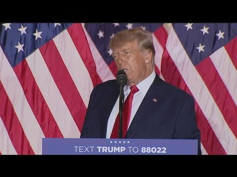 U of M professor  weighs in on former President Trump's announcement that he's running in 2024