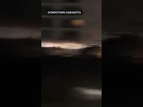 Sarasota flooding as Hurricane Idalia passes by #florida #breaking