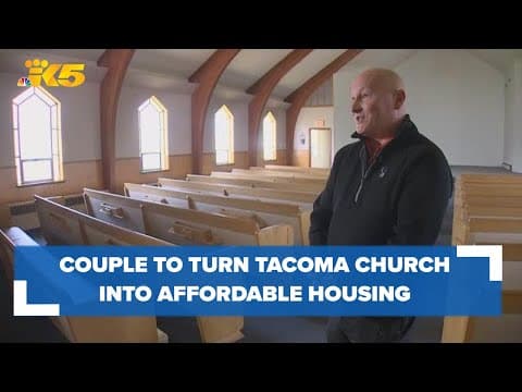 Couple to turn Tacoma church into affordable housing for young adults