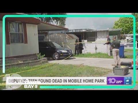 18-year-old found dead in mobile home; homicide investigation underway