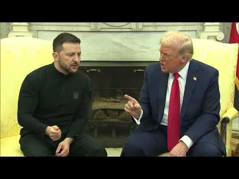 President Trump accuses Ukraine's President Volodymyr Zelenskyy of "gambling with World War III."
