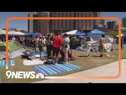 Student protest continues Tuesday on Auraria Campus