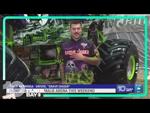 Monster Jam coming to Amalie Arena this weekend