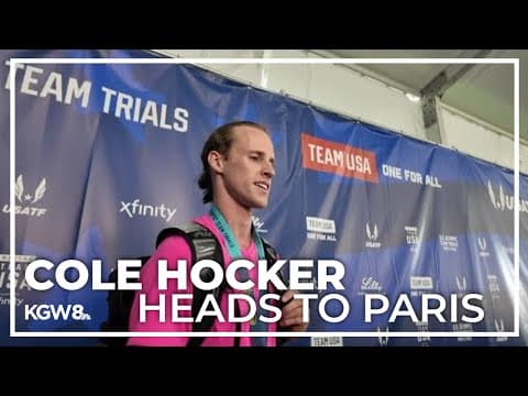 Cole Hocker, former Duck, secures return to Olympics | Raw video