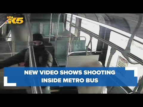 New video shows moment man is shot and killed on Metro bus