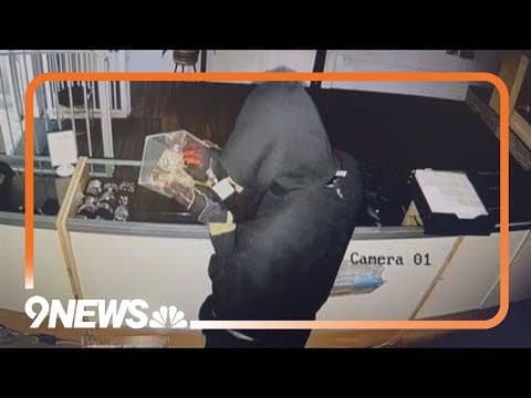 Surveillance Video: Burglars ransack Colorado jewelry store