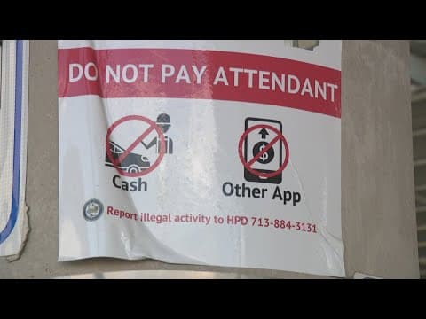 Downtown Houston parking scams on the rise