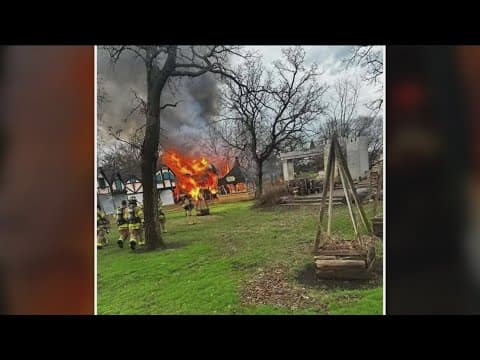 LIVE: Shakopee fire crews share update on Renaissance Festival blaze