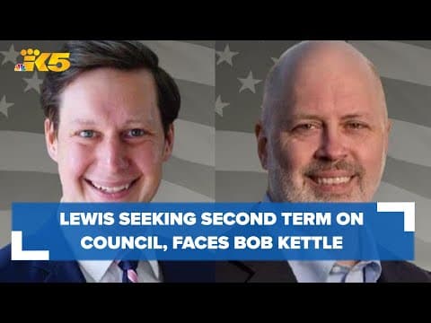 Seattle Councilmember Andrew Lewis is being challenged by Bob Kettle in race for District 7 seat