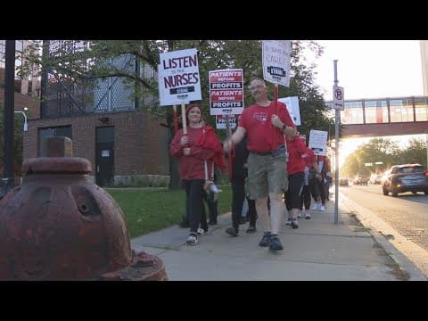 WATCH LIVE: Nurses share strike update