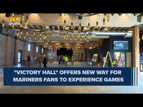 Victory Hall offers a new way for Mariners fans to experience the games