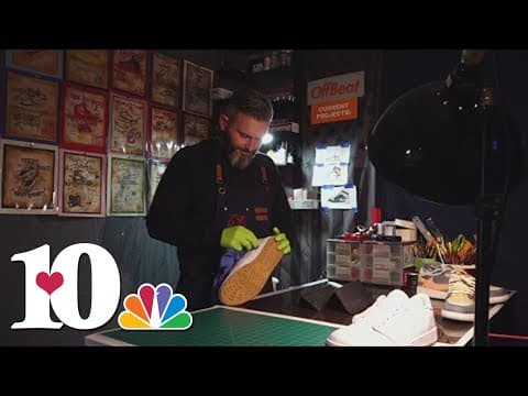 How OffBeat Customs is spicing up the shoe game ahead of College Football Playoff