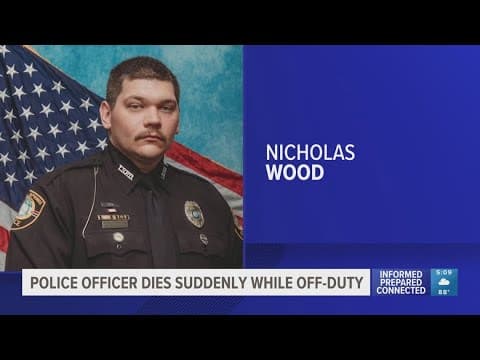 Tarpon Springs Police Department mourns loss of 29-year-old officer