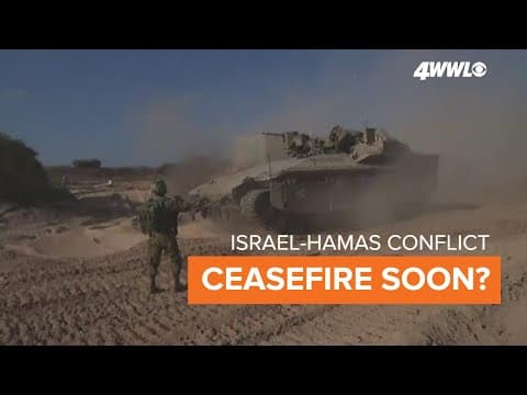 Leaders closing in on Israel-Hamas ceasefire