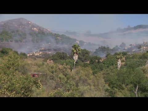 Crews fight Hawick Fire, forward rate of spread stopped- 4 p.m. update