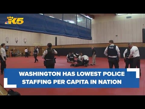 Washington ranks 51st in the nation for police staffing